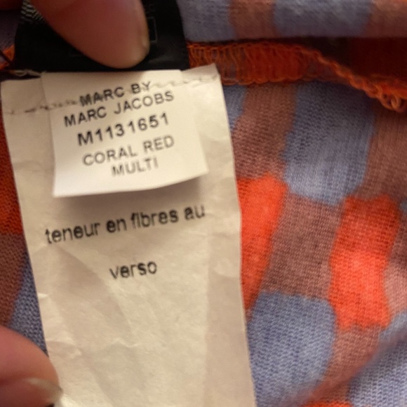 MARC JACOBS sleeveless red patterned dress - Picture 7 of 9